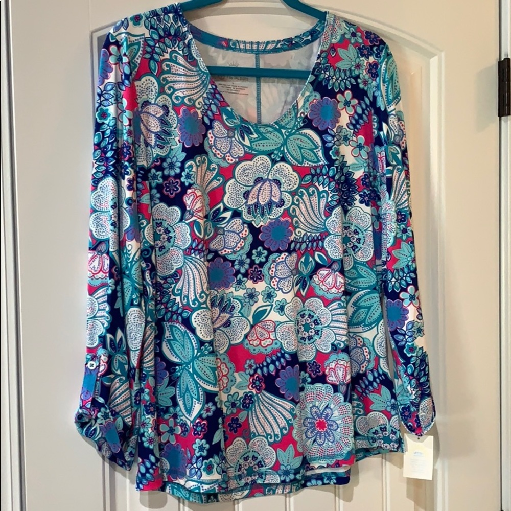 T by Talbots, 50 spf, light weight shirt.
